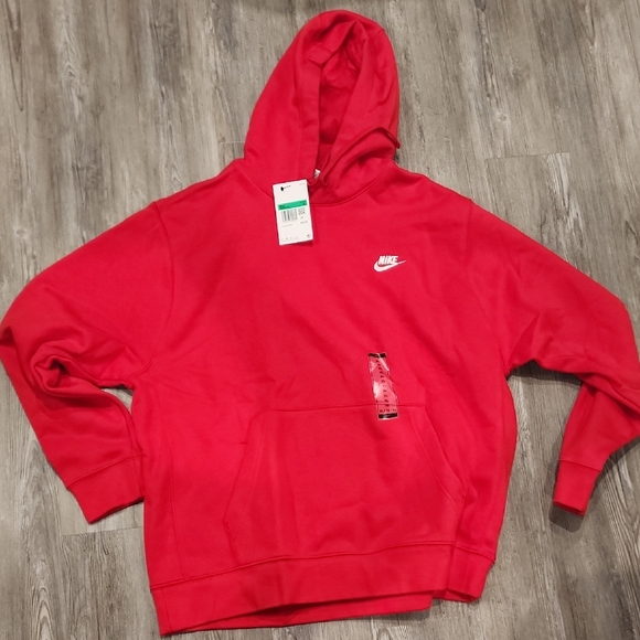 Nike Men's Red Hoodie - Picture 1 of 3